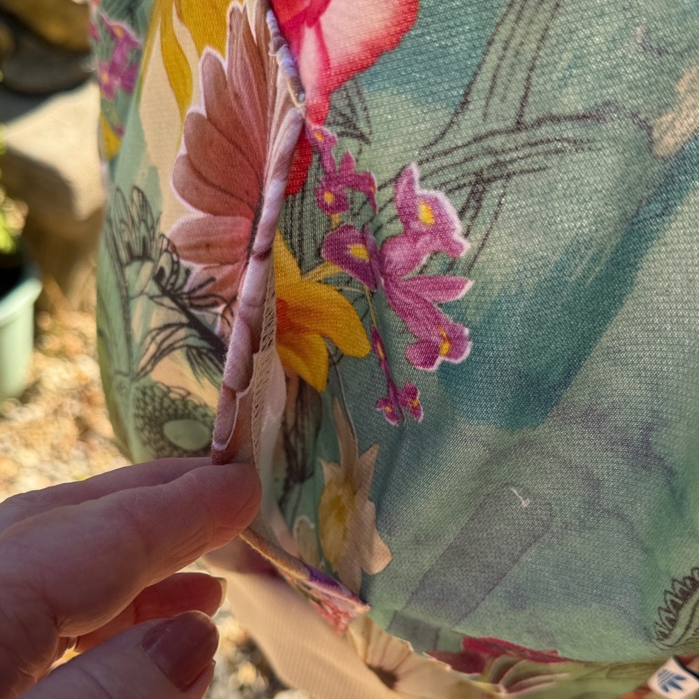 Adidas Multicolor Floral Hoodie - Picture 4 of 5
